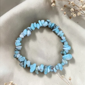 Larimar zapestnica - čips
