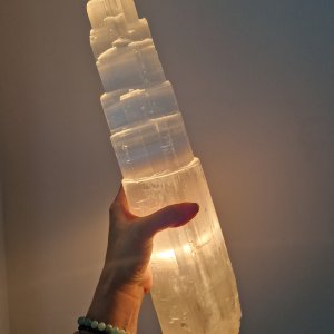Selenit svetilka (40cm)